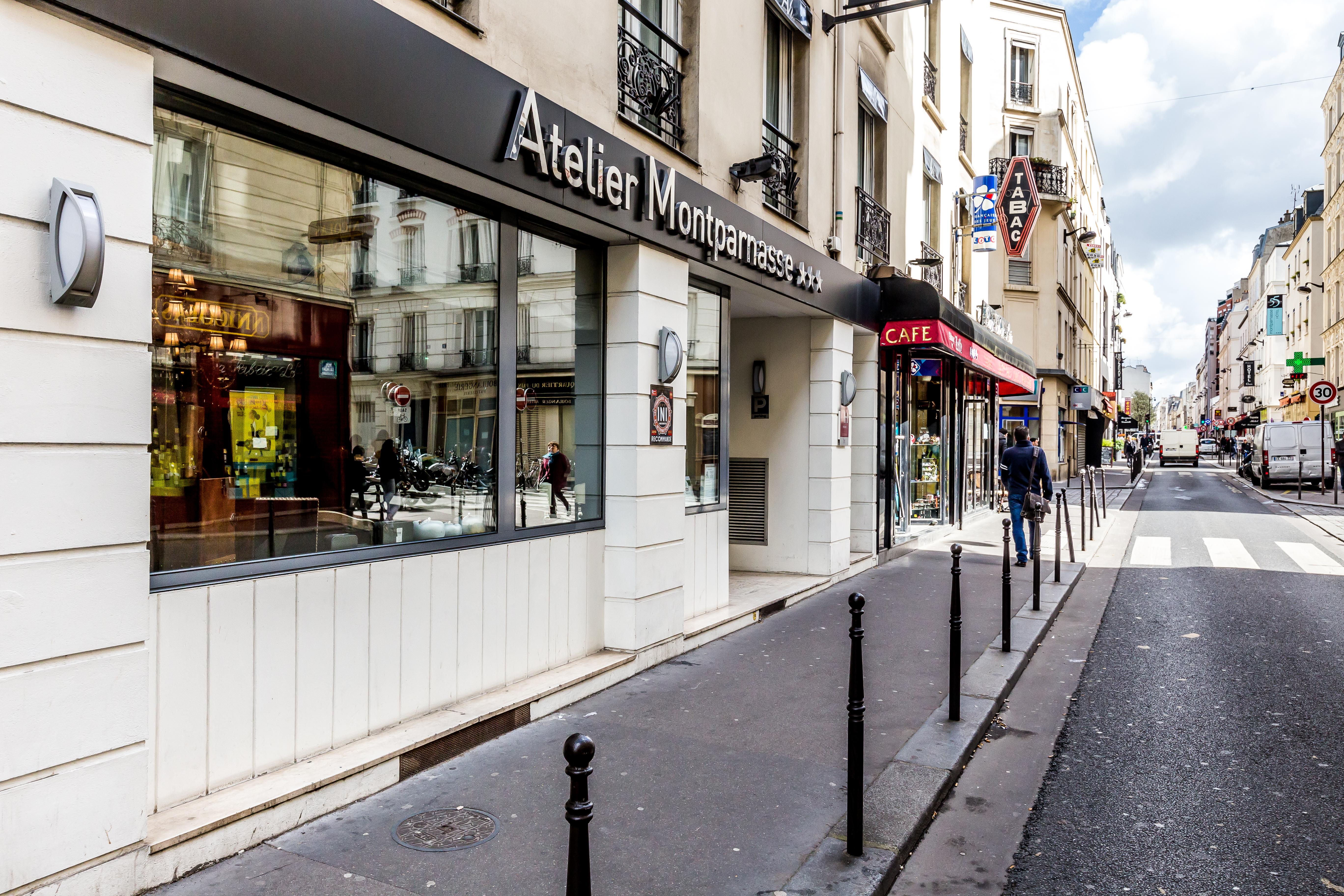 Atelier Montparnasse Hôtel Paris Exterior foto